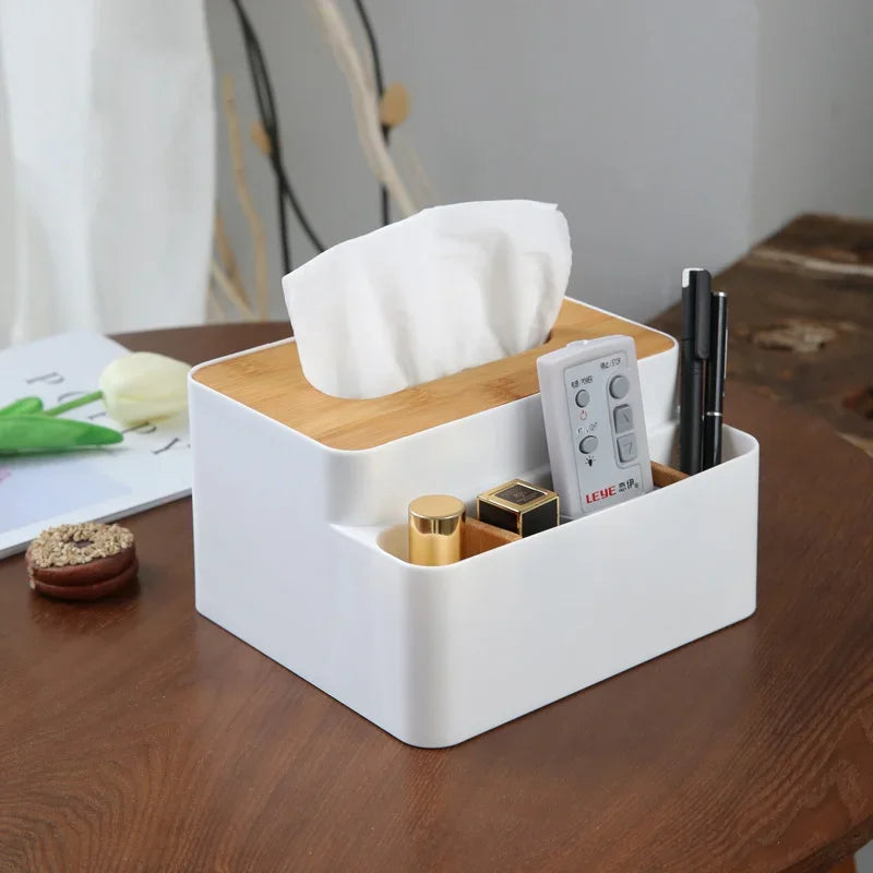 2-Fächer-Schreibtisch-Aufbewahrungsbox