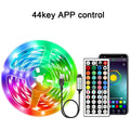 RGB LED Strip Lights — USB 5V, App or IR Remote Control, up to 30m