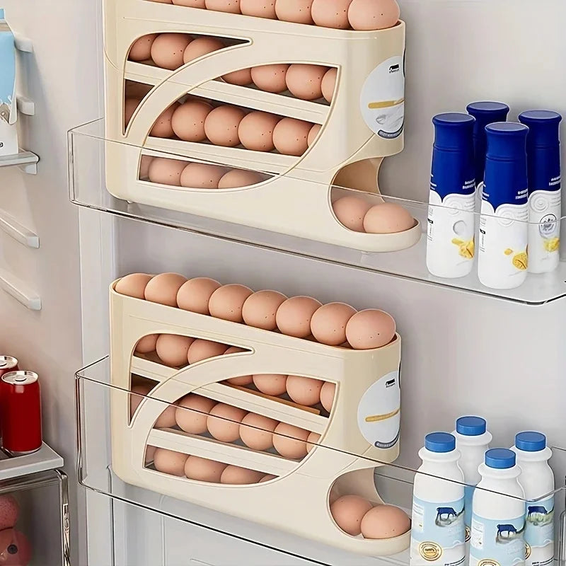 Eier-Roll-Dispenser für den Kühlschrank