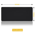 XXL Anime Gaming Mouse Pad — Stitched Edge, Non-Slip Rubber Base, Multiple Sizes