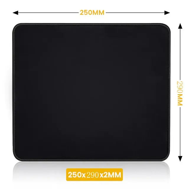 XXL Anime Gaming Mouse Pad — Stitched Edge, Non-Slip Rubber Base, Multiple Sizes