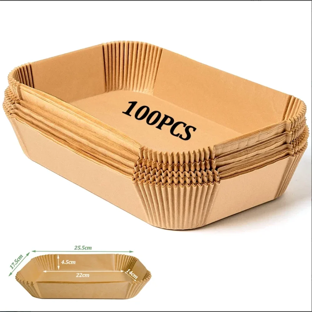 Papier sulfurisé jetable pour friteuse à air chaud
