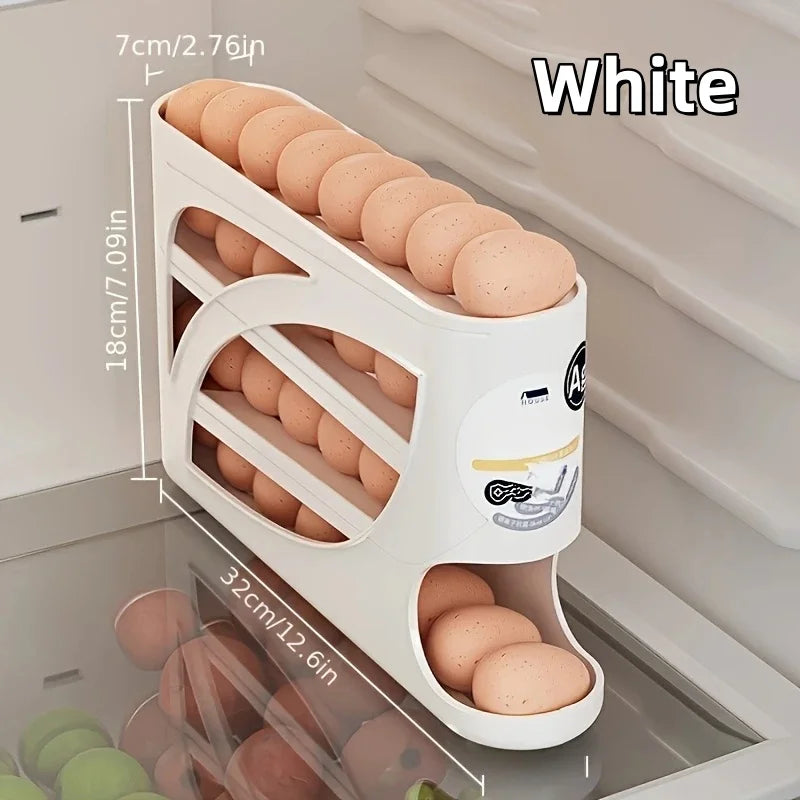 Eier-Roll-Dispenser für den Kühlschrank