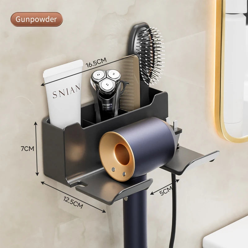 Organisateur d'outils capillaires mural