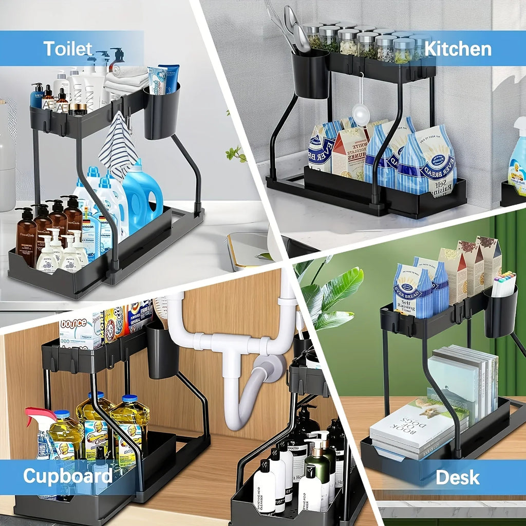 Auszug-Organizer für den Unterschrank