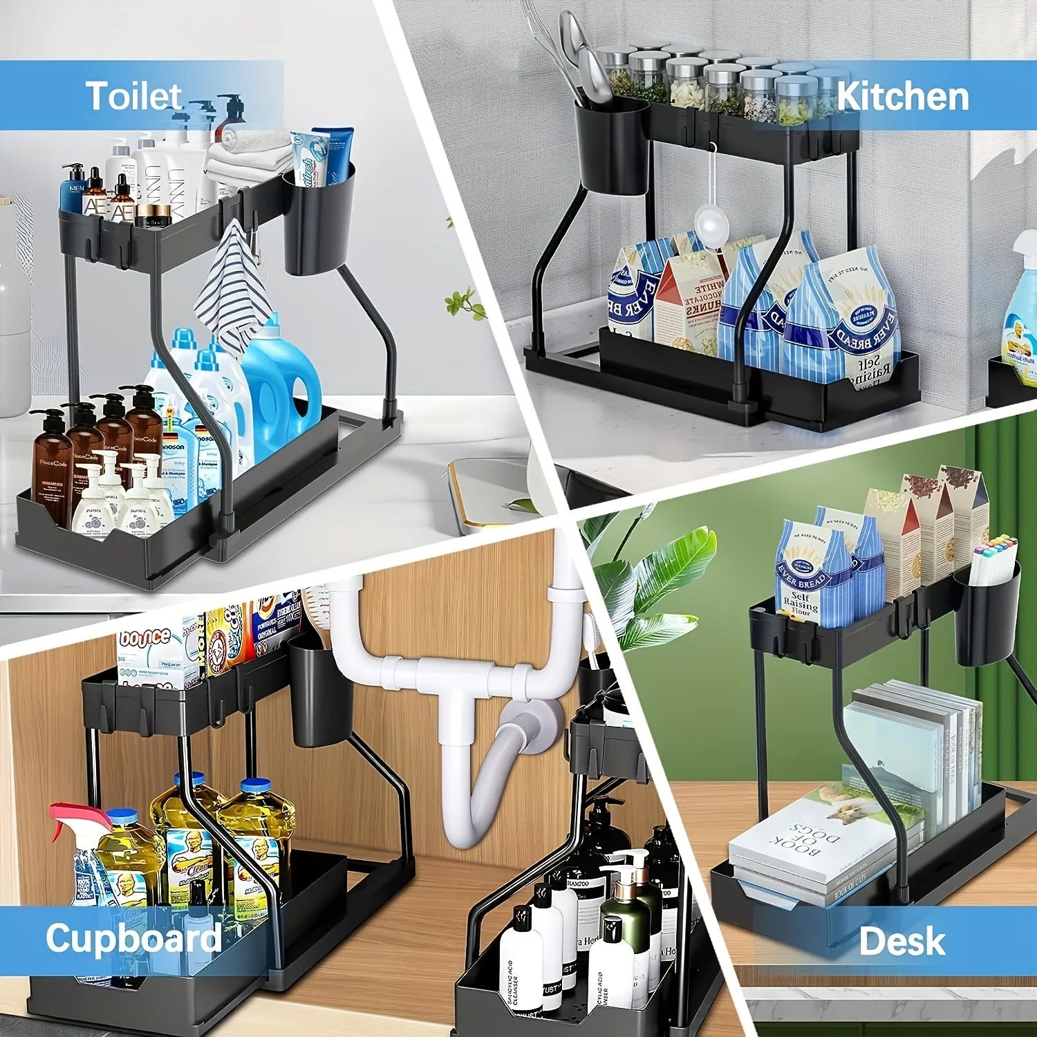 Auszug-Organizer für den Unterschrank