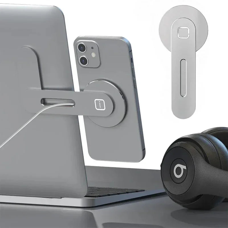 Magnetic Phone Holder for Laptop & Monitor