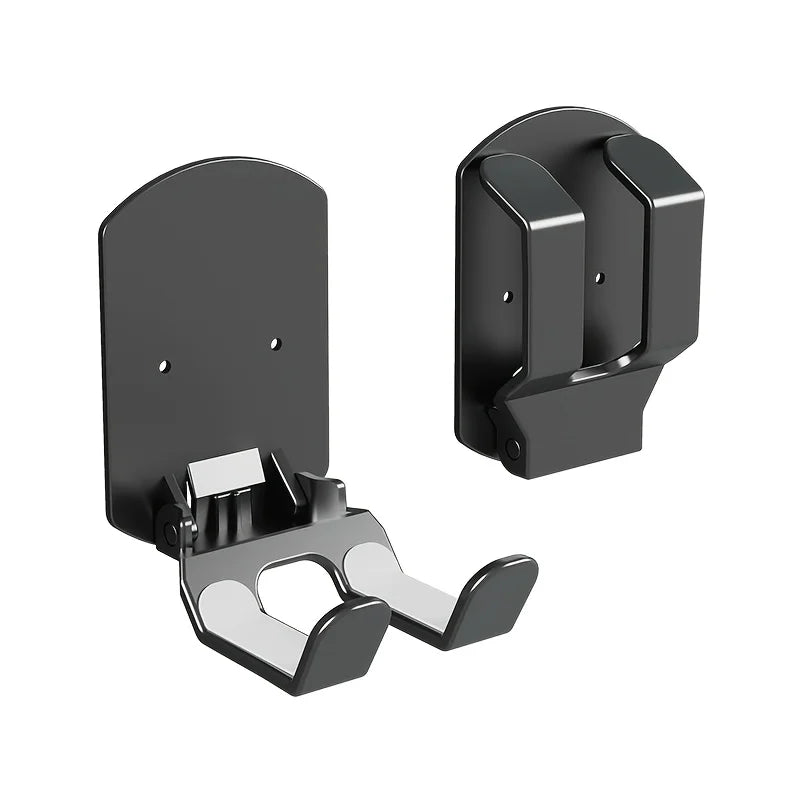 Headphone Stand — Adhesive Wall Mount & Under-Desk Hanger for Headsets