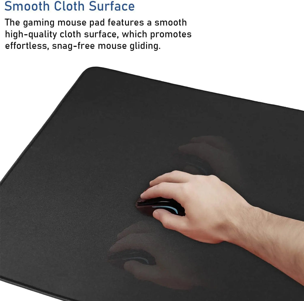 XXL Anime Gaming Mouse Pad — Stitched Edge, Non-Slip Rubber Base, Multiple Sizes